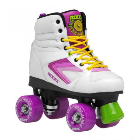 Roces Quad Skate WHITE/PURPLE - Size 2 UK £49.99